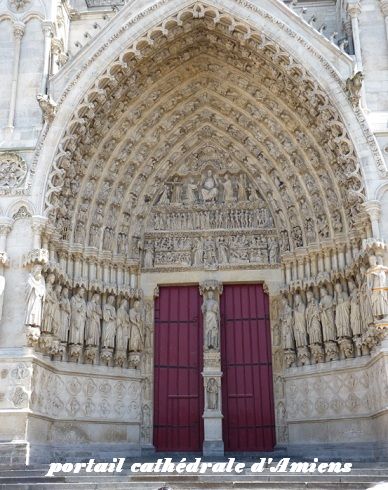 portail cathédrale Amiens
