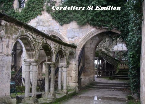 Cloitre Cordeliers St Emilion