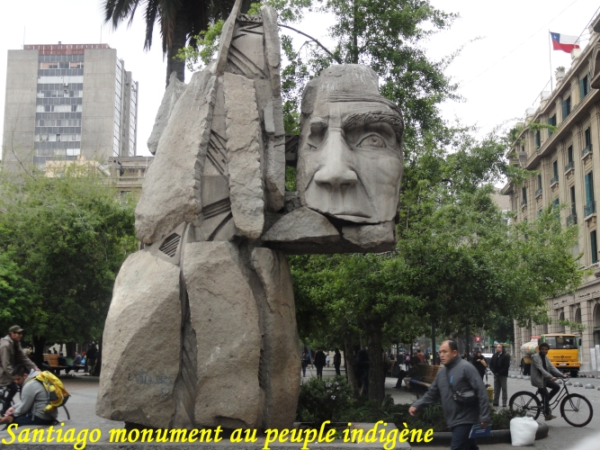 santiago monument au peuple indigene