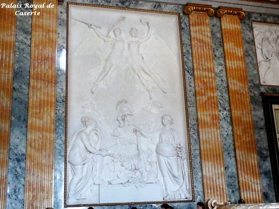 08 palais royal Caserte salle ornée pour Joachim Murat