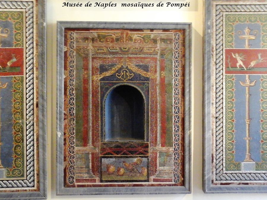 12 Naples mosaiquess de Pompéi
